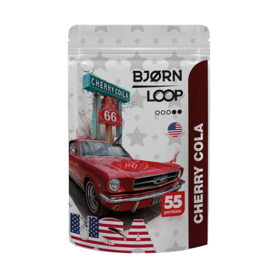 Ватки LOOP x BJORN - USA - Cherry Cola - Nicpack