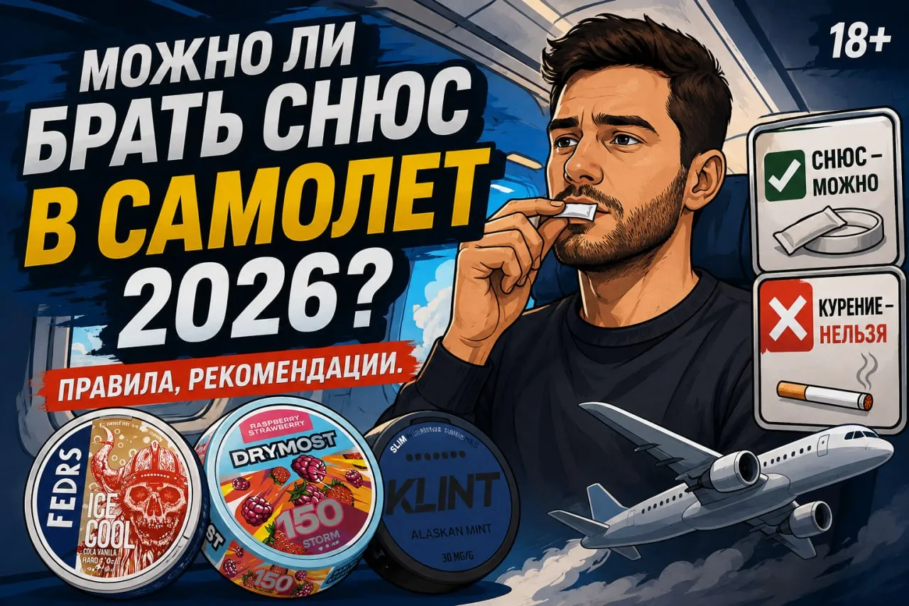 Article | Можно ли брать снюс в самолет - Nicpack