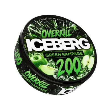 ICEBERG Overkill - Green Rampage - Nicpack