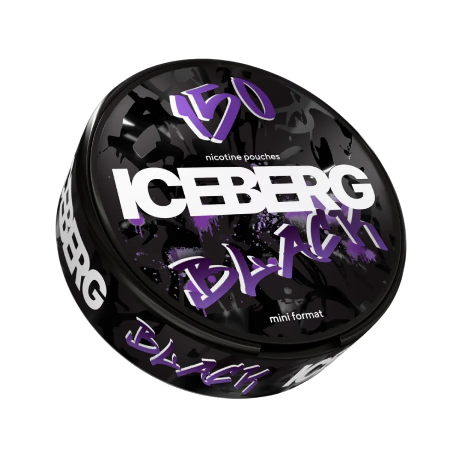 ICEBERG Mini 150 - Black Ultra - Nicpack